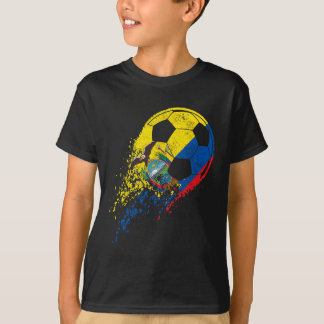Camiseta Ecuador Ecuadorian Flag Footll Player 