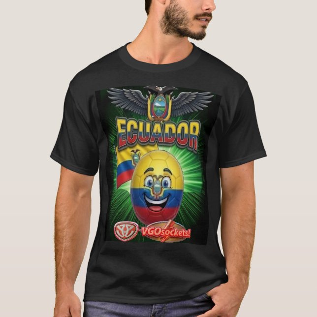 Camiseta Ecuador-GBall (Anverso)