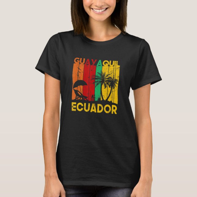 Camiseta ecuador guayaquil ecuador 1 (Anverso)