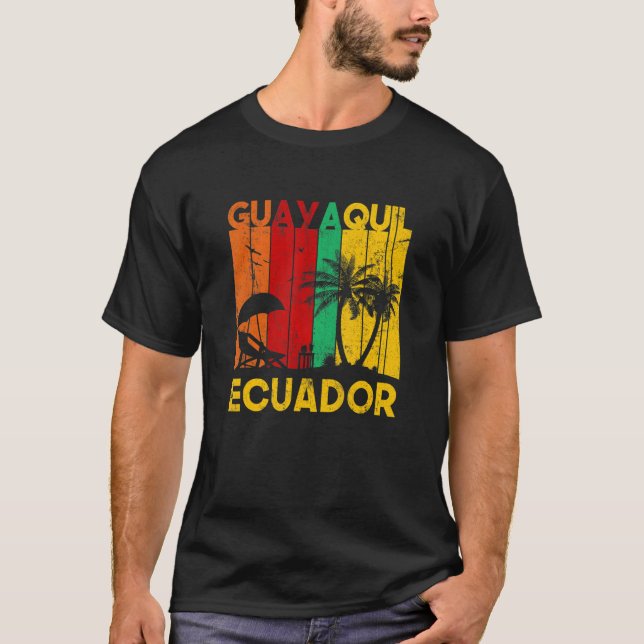 Camiseta ecuador guayaquil ecuador 1 (Anverso)