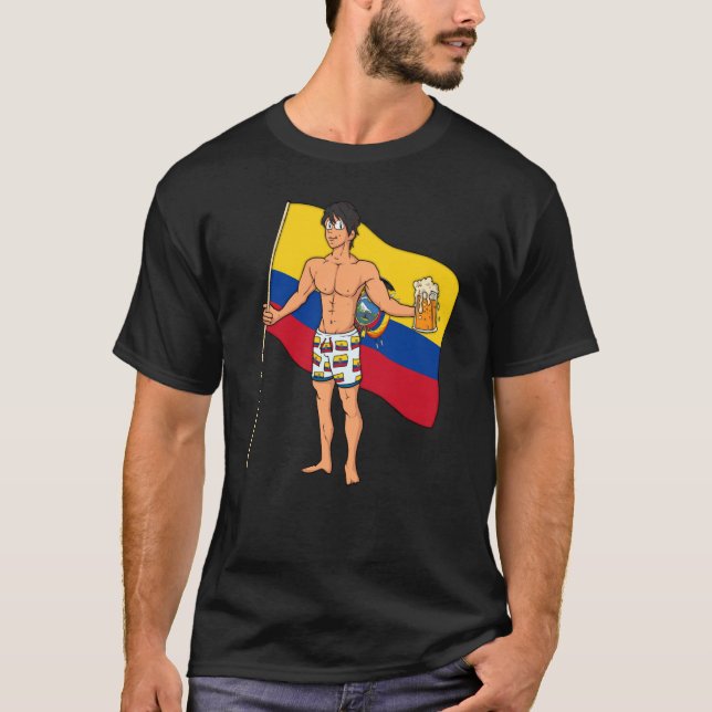 Camiseta Ecuador Hot Boy (Anverso)