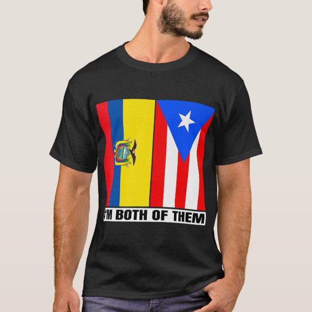 Camiseta Ecuador _ Patrimonio de Puerto Rico Ecuador Puerto (Anverso)