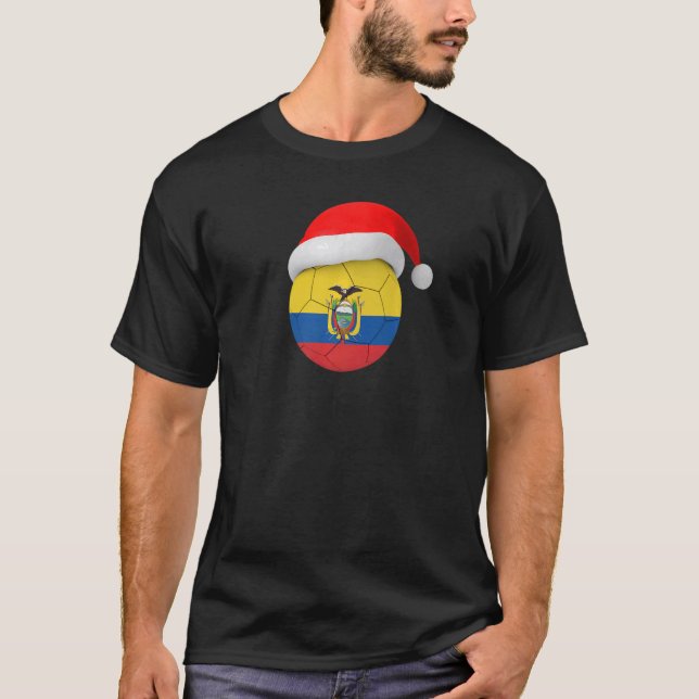 Camiseta Ecuador Sombrero Fútbol Sombrero Bandera Ecuatoria (Anverso)