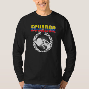 Camiseta Ecuador: Tenis, apoyo ecuatoriano a Ping Pong