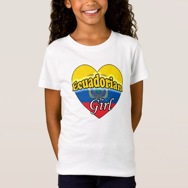 Camiseta Ecuadorian Girl (Anverso)