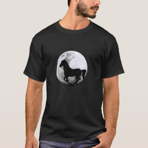 Camiseta Ecuestre Caballo Luna Cabalgata