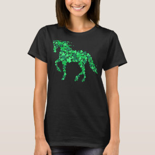 Camiseta ecuestre de equitación a caballo Shamrock