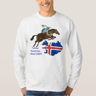 Camiseta ecuestre de Tulane Islandia