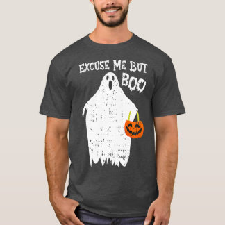 Camiseta Ecume but Boo Gracioso Fantasma Graciosa Halloween