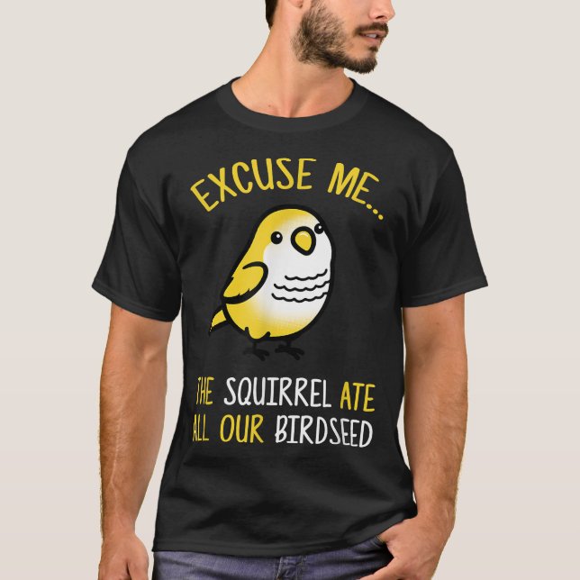 Camiseta Ecus Me The Squirrel Ate Nuestro Ave Ave  (Anverso)