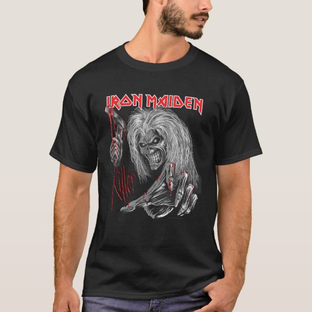 Camiseta Ed, colección heredada de Iron Maiden, vuelve a ma (Anverso)