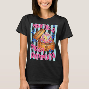 Camiseta Ed Divertido Un Dumpling Dumpling Lindo Niños Niña
