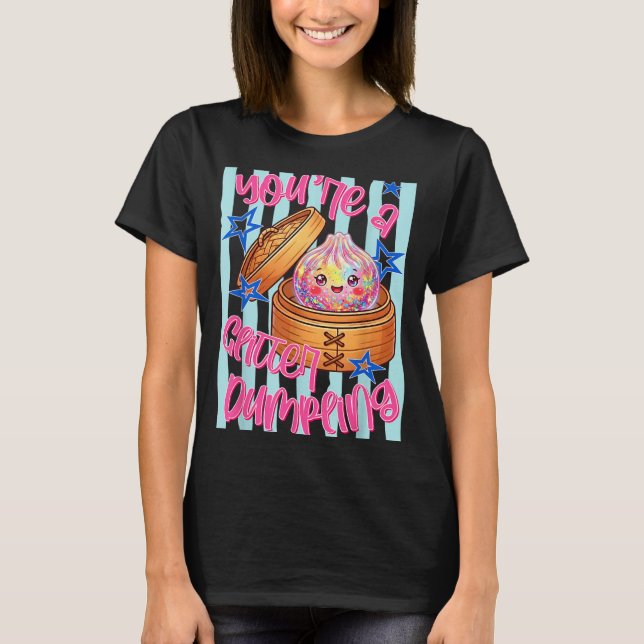 Camiseta Ed Divertido Un Dumpling Dumpling Lindo Niños Niña (Anverso)