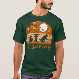 Camiseta Ed, Edd n Eddy Haunted Sunset Silhouette Group