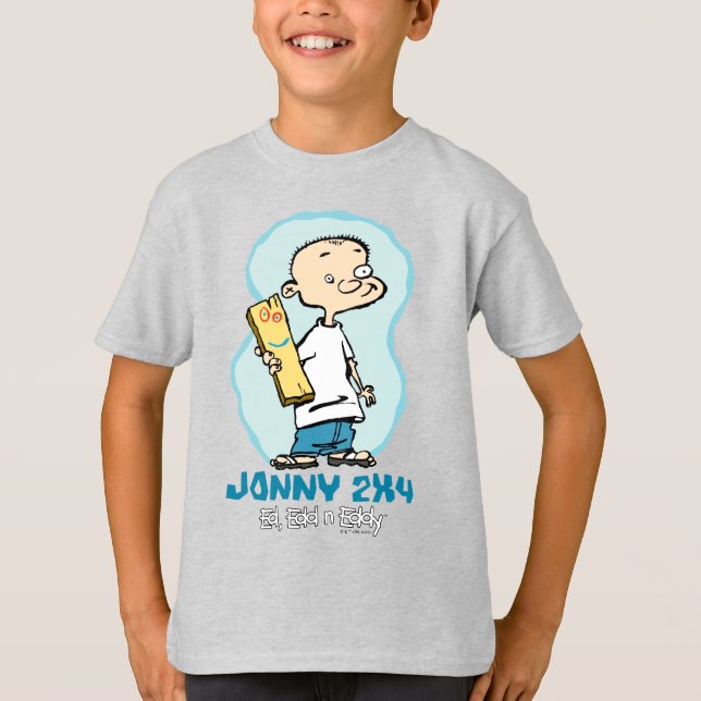 Camiseta Ed, Edd, n' Eddy Jonny 2x4 y Plank (Anverso)