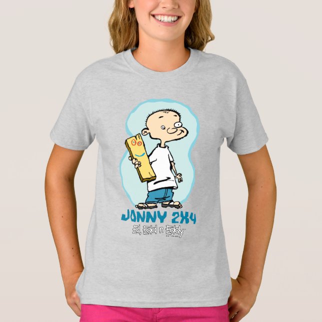 Camiseta Ed, Edd, n' Eddy Jonny 2x4 y Plank (Anverso)