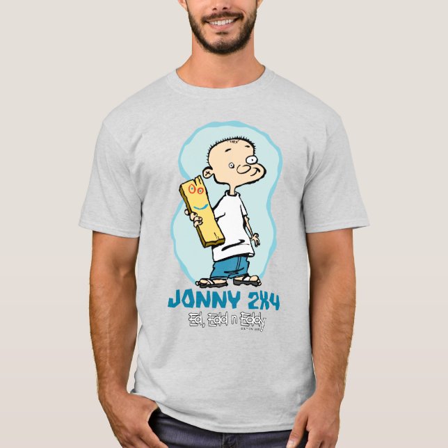 Camiseta Ed, Edd, n' Eddy Jonny 2x4 y Plank (Anverso)