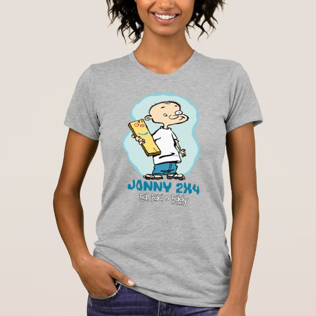Camiseta Ed, Edd, n' Eddy Jonny 2x4 y Plank (Anverso)