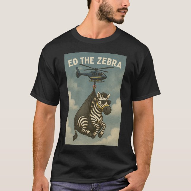 Camiseta Ed la Cebra Escape en Tennessee (Anverso)