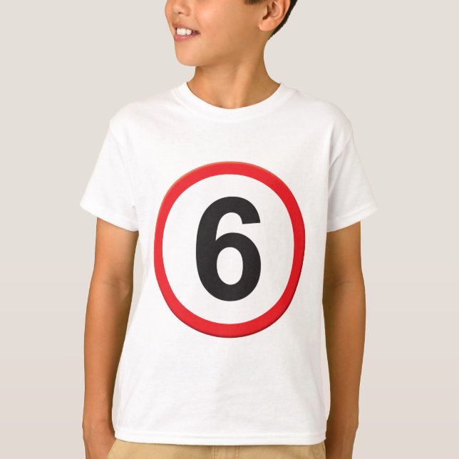 Camiseta Edad 6 (Anverso)