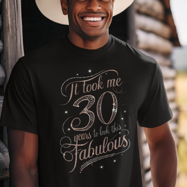 Camiseta Edad a la perfección: 30 años fabulosos (Subido por el creador)