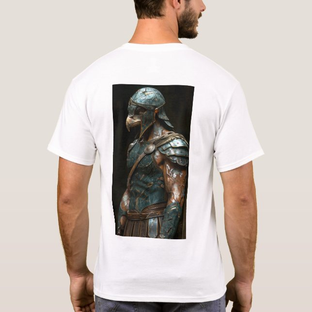 Camiseta Edad de animal como guerrero espartano dramático T (Reverso)