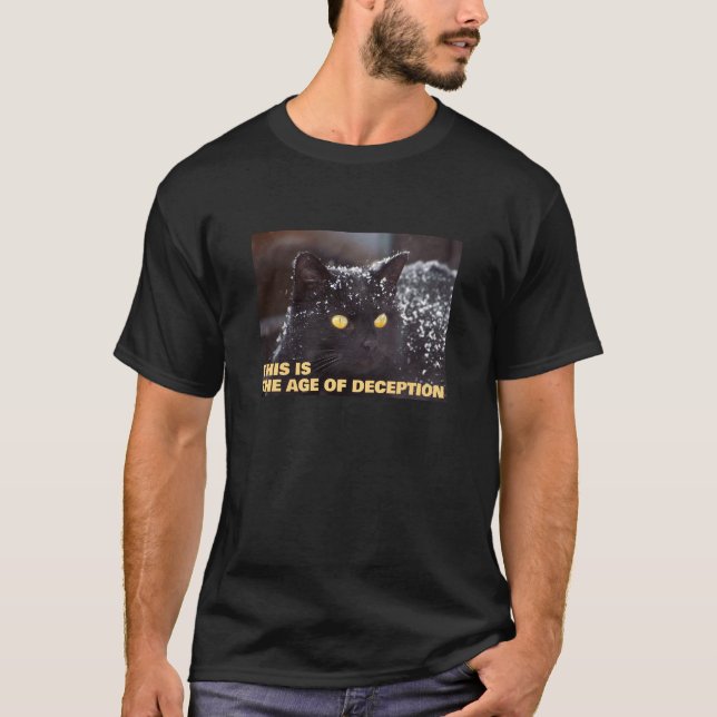 Camiseta Edad de engaño (camiseta oscura) (Anverso)
