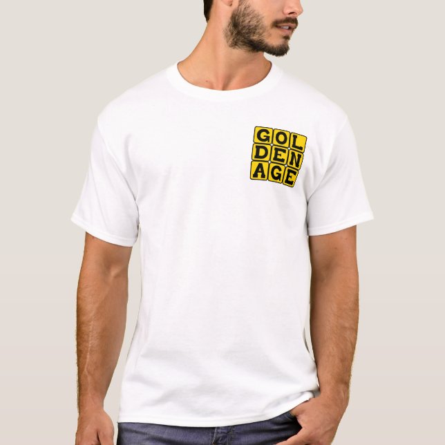 Camiseta Edad de Oro, Era de la Televisión (Anverso)
