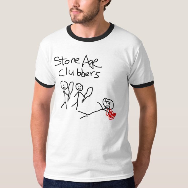 Camiseta Edad de Piedra (Anverso)