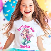 Edad de sirena nombre cumpleaños