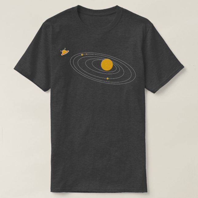 Camiseta Edad del espacio (Diseño del anverso)