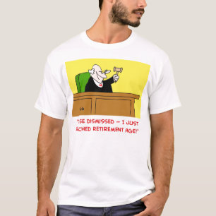 Camiseta edad del retiro del juez