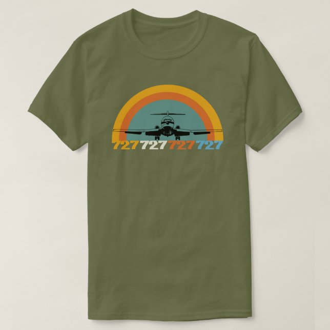 Camiseta Edad Retro Jet Groovy (Diseño del anverso)