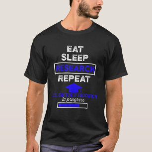 Camiseta Edd Médica De Investigación Educativa Doctorado