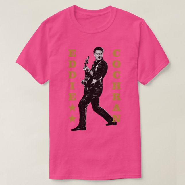 Camiseta Eddie Cochran (Diseño del anverso)