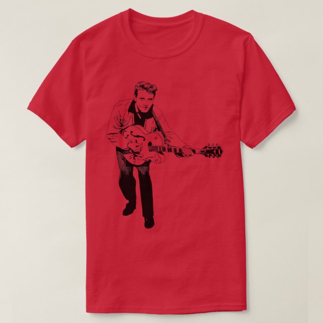 Camiseta Eddie Cochran (Diseño del anverso)