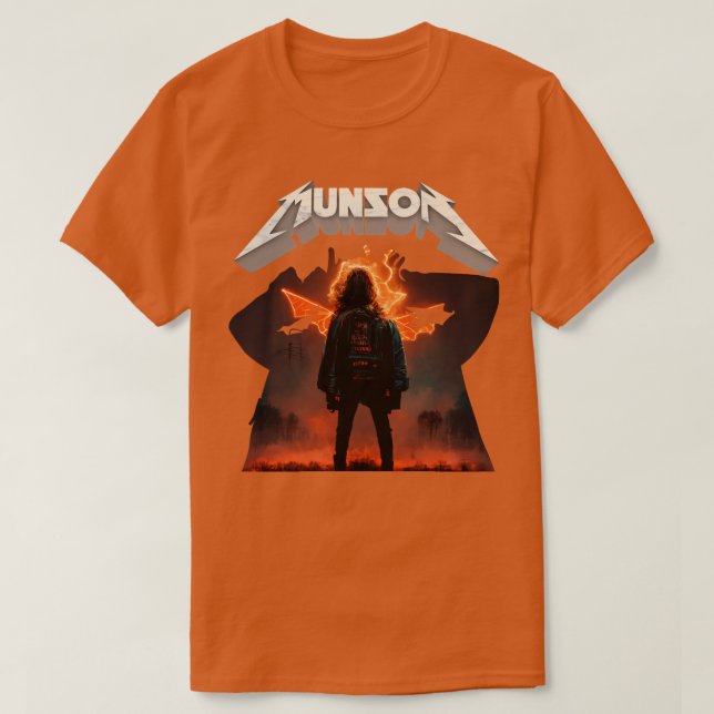Camiseta Eddie Munson (Diseño del anverso)