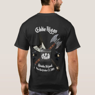 Camiseta Eddie Riggs Roadie School Brutal Legend Shirt