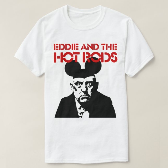 Camiseta Eddie y Hot Rods Premium (Diseño del anverso)