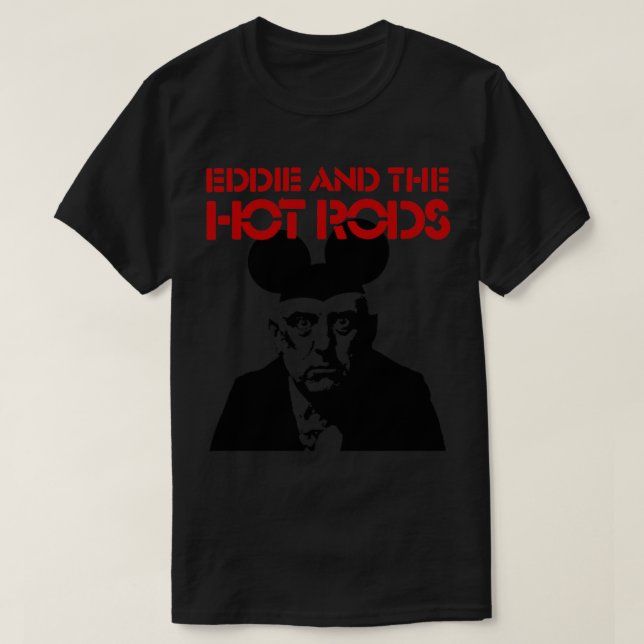 Camiseta Eddie y Hot Rods Premium (Diseño del anverso)