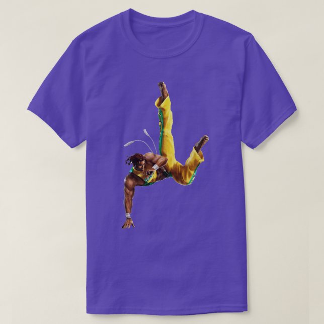 Camiseta eddy gordo tekken (Diseño del anverso)