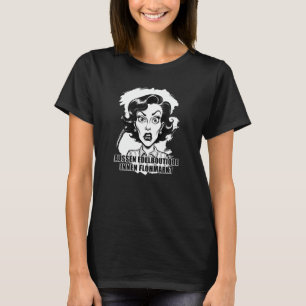 Camiseta Edelboutique por fuera, carácter de mercadillo por