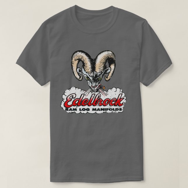 Camiseta Edelbrock  (Diseño del anverso)