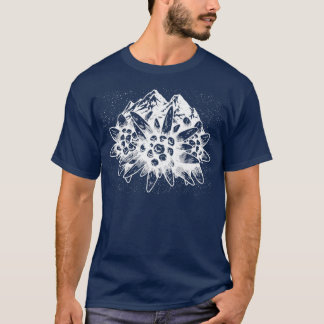 Camiseta Edelweiss Alpes Montañas Senderismo Suiza