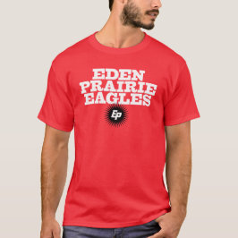 Camiseta EDEN PRAIRIE EAGLES con explosión EP para rojo