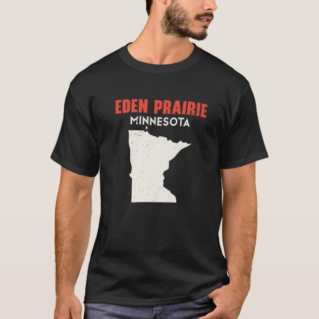 Camiseta Eden Prairie Minnesota USA State America Travel Mi (Anverso)