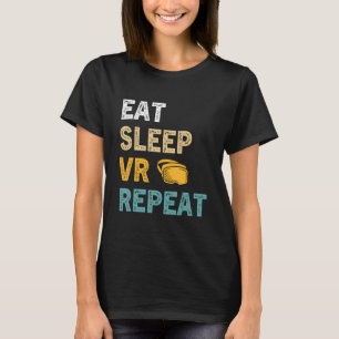 Camiseta Eder Sleep VR Repetir Gamer Realidad Virtual VR De
