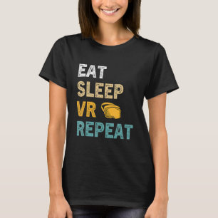 Camiseta Eder Sleep VR Repetir Gamer Realidad Virtual VR De