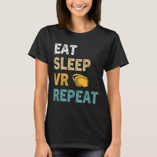 Camiseta Eder Sleep VR Repetir Gamer Realidad Virtual VR De