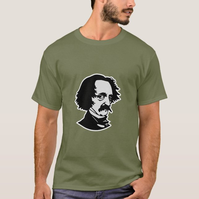 Camiseta Edgar Allan Poe (Anverso)